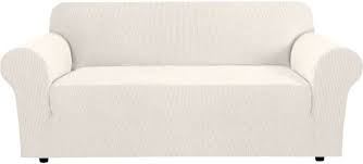 “Stylish sofa cover with thick fabric – easy to install and remove”