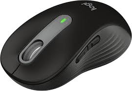 Wireless computer mouse on desk”