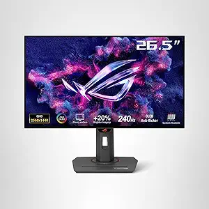 Gaming monitor with high refresh rate