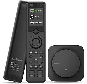 Remote control for smart TV with buttons