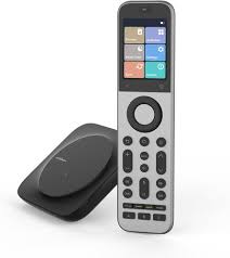 Smart TV remote on a wooden table